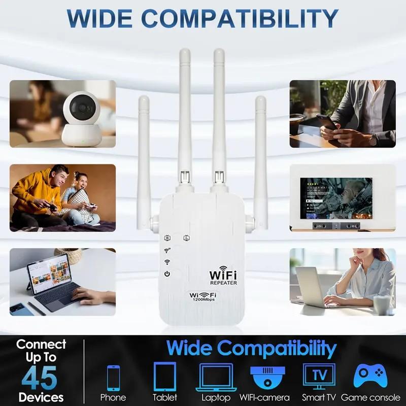 WiFi Extender 1200Mbps Dual Band